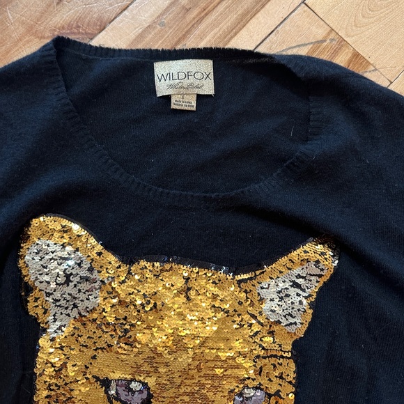 Wildfox Sequins Cougar Sweater - Picture 4 of 4